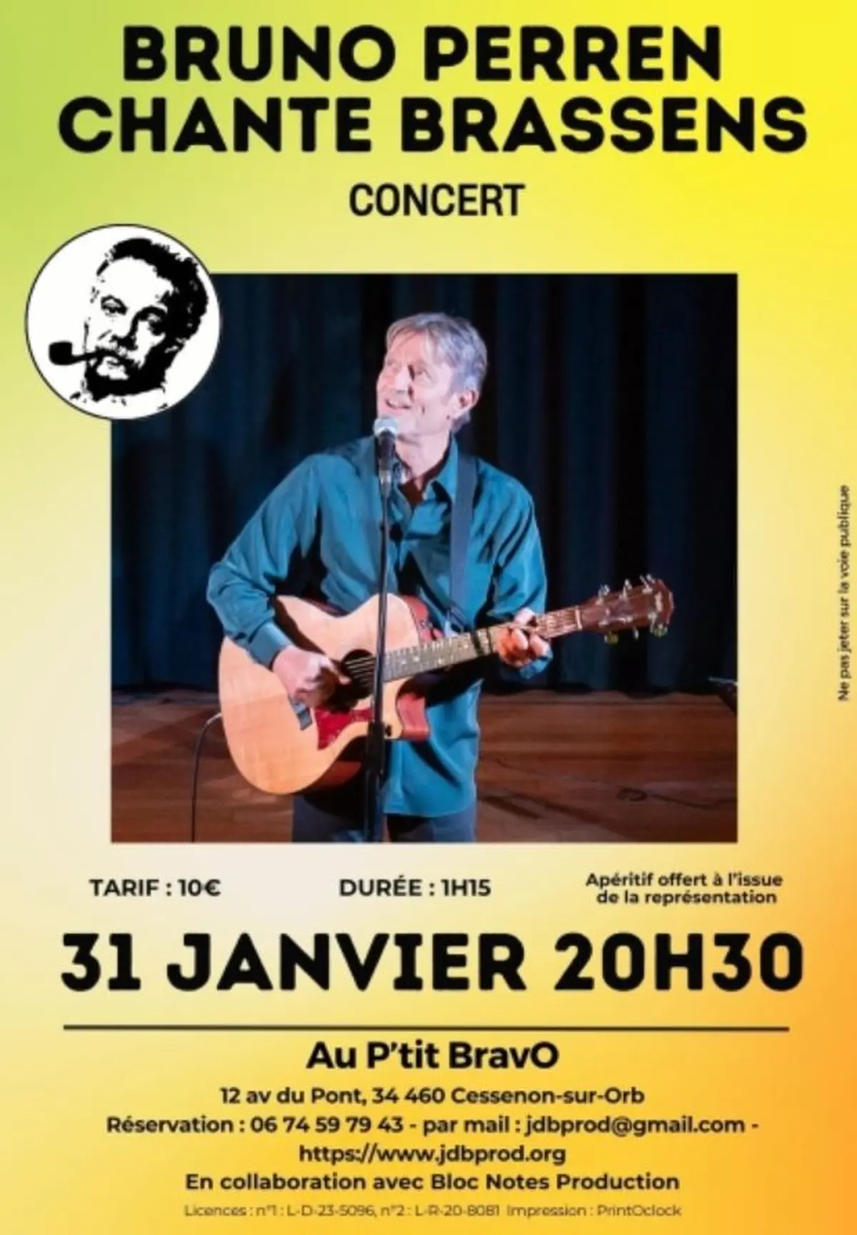 Bruno Perren Chante Brassens