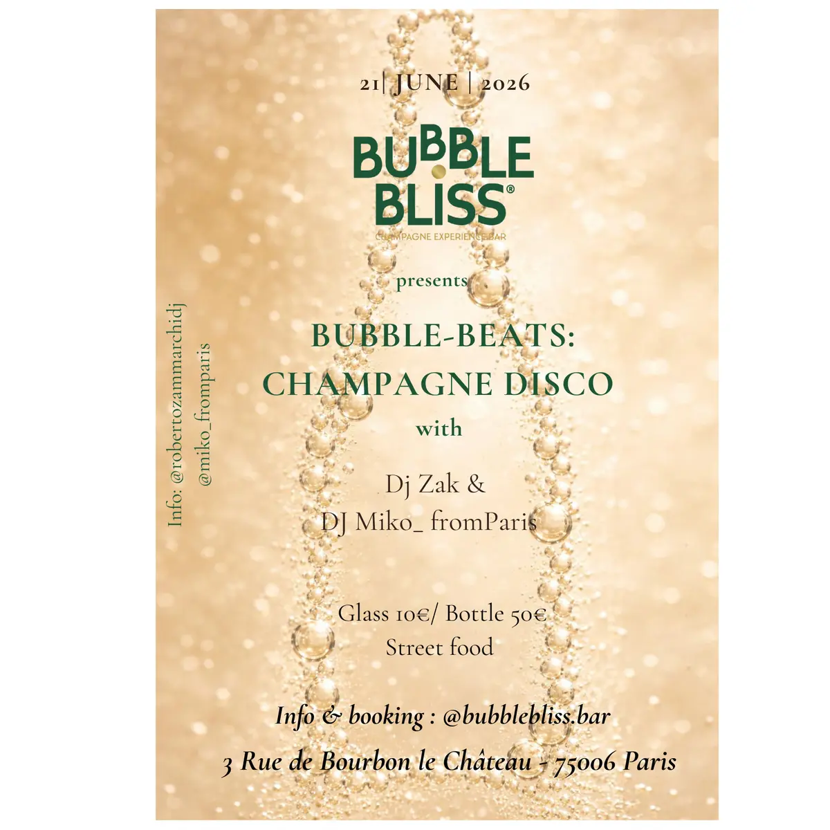 Bubble Beats : Champagne Disco
