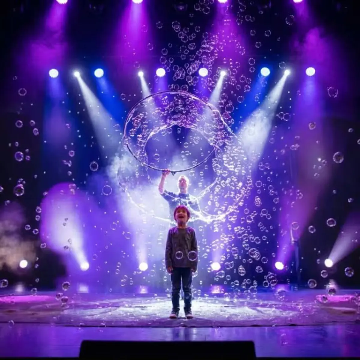 BubbleArt Show : une expérience éblouissante entre bulles et lumières pour toute la famille