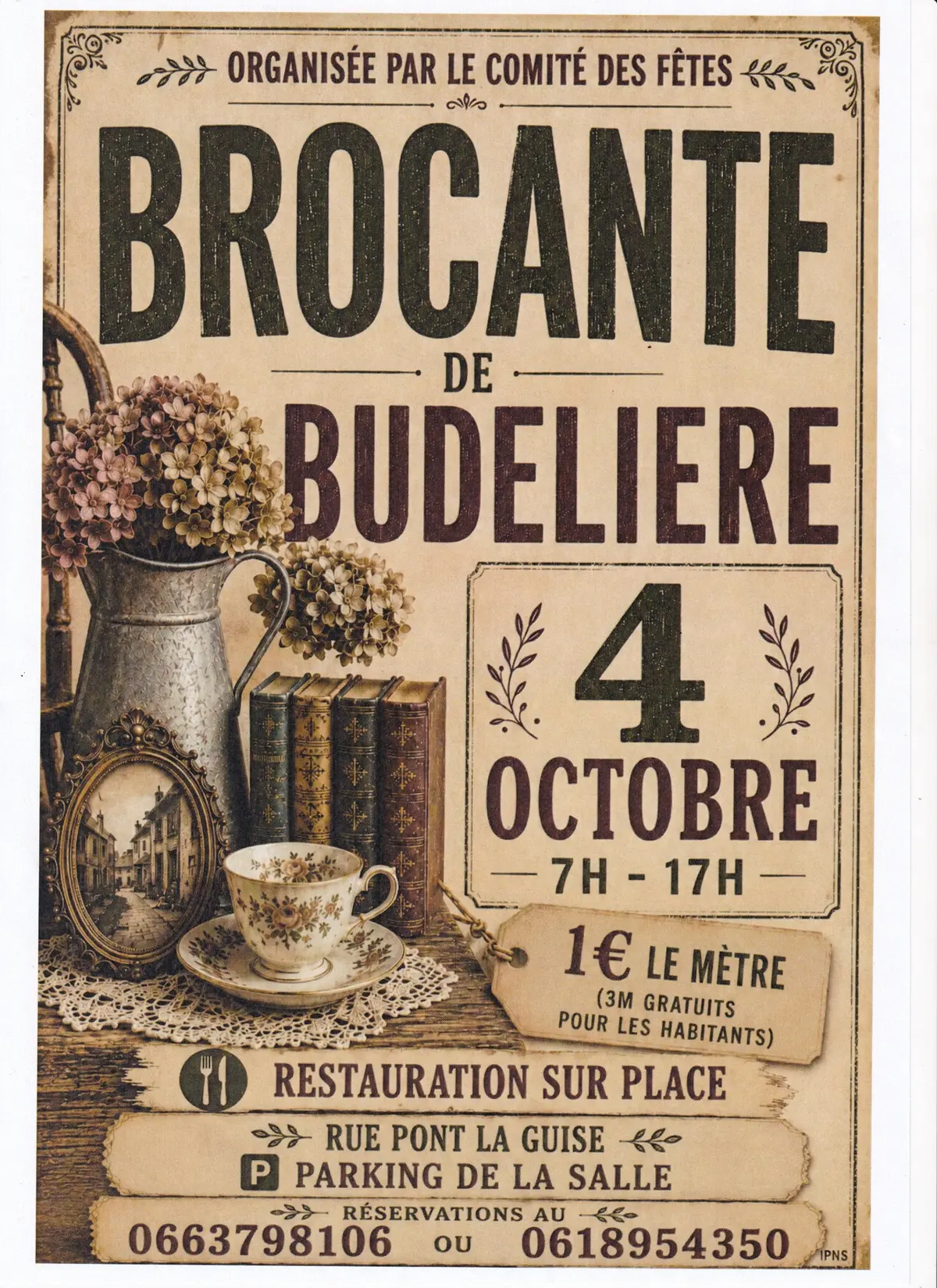 Budelière en fête - Brocante