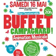 Buffet campagnard à Saint-Paul-de-Loubressac