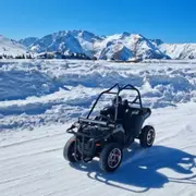 Buggy sur glace à l'Alpe d'Huez (38)