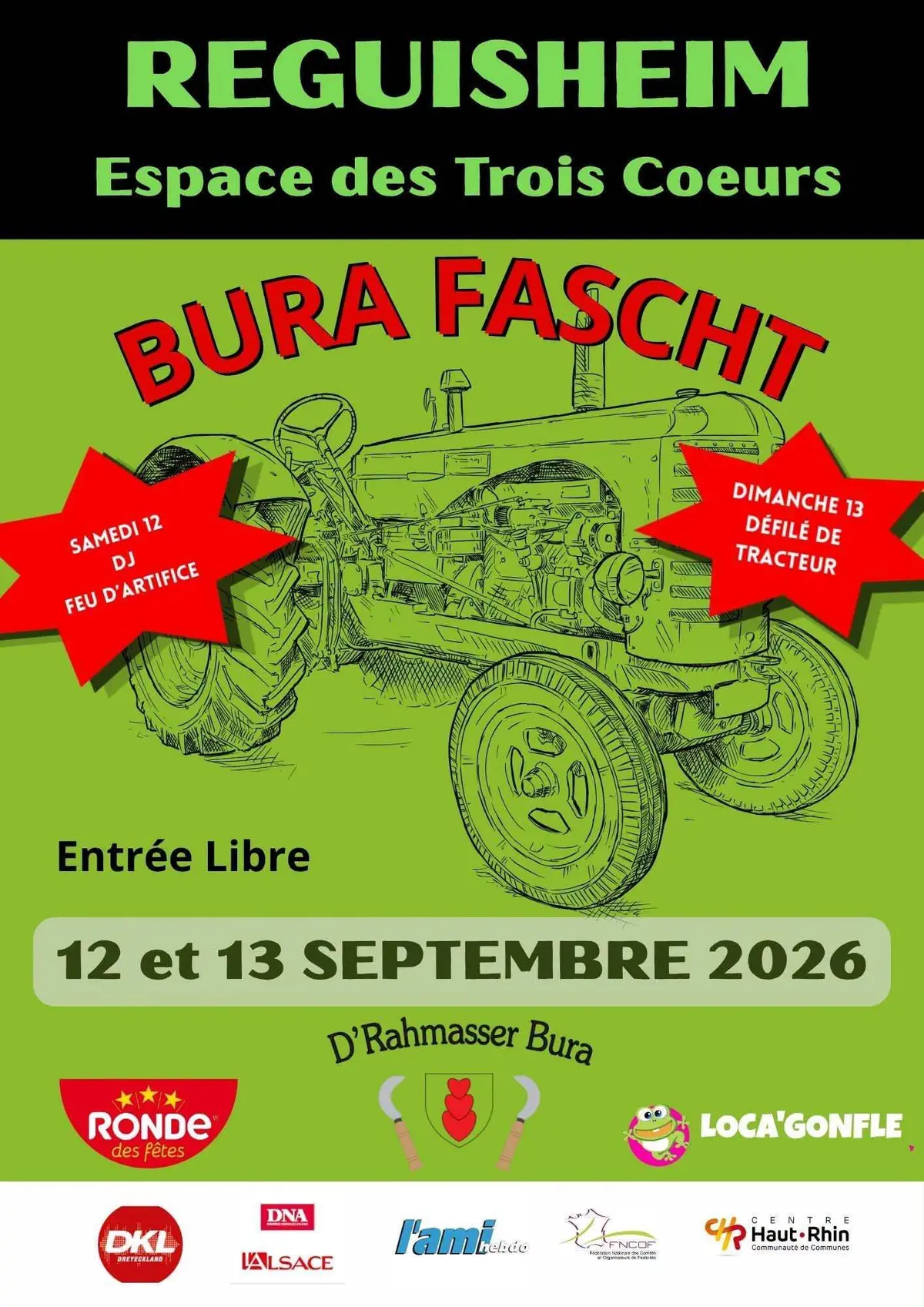 Büra Fascht, Fête Paysanne à Réguisheim