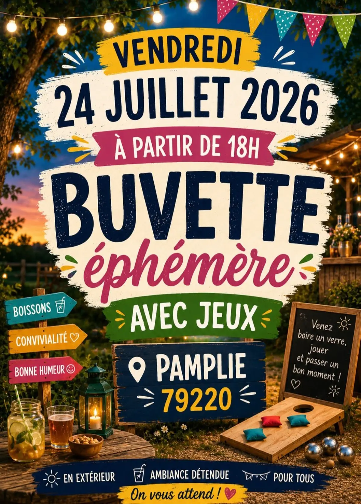 Buvette éphémère