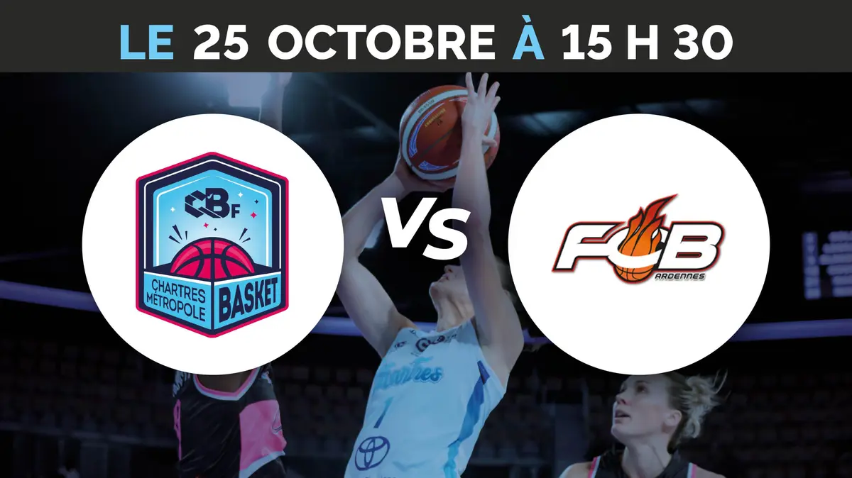 C'Chartres Métropole Basket Féminin vs Charleville-Mézières