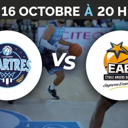 C'Chartres Métropole Basket Masculin vs Étoile Angers Basket