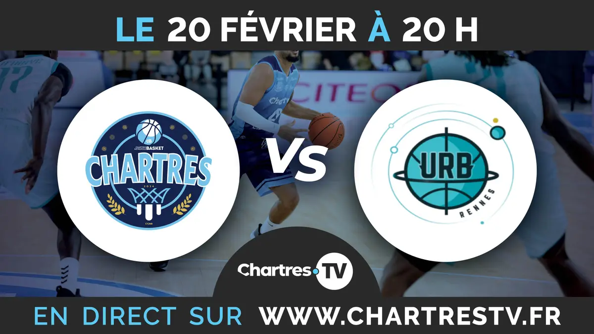 C'Chartres Métropole Basket Masculin vs Rennes