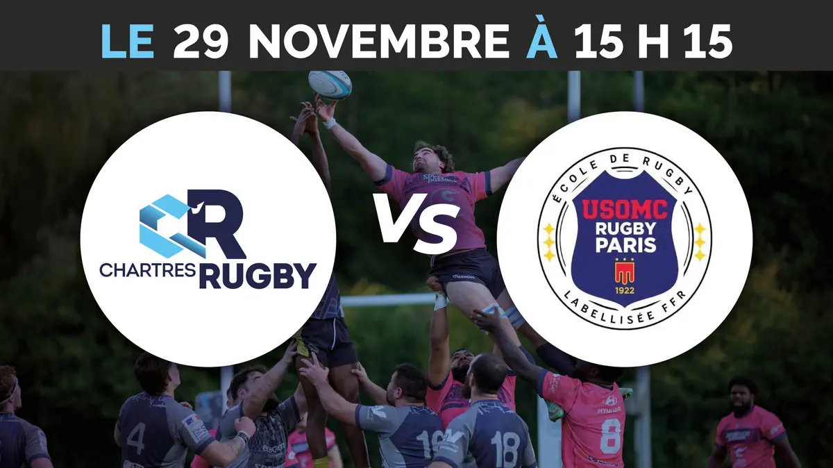 C'Chartres Rugby vs USO Massif Central