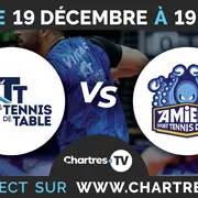 C'Chartres Tennis de table vs Amiens Sport TT