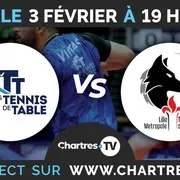 C'Chartres Tennis de table vs Lille Métropole TT