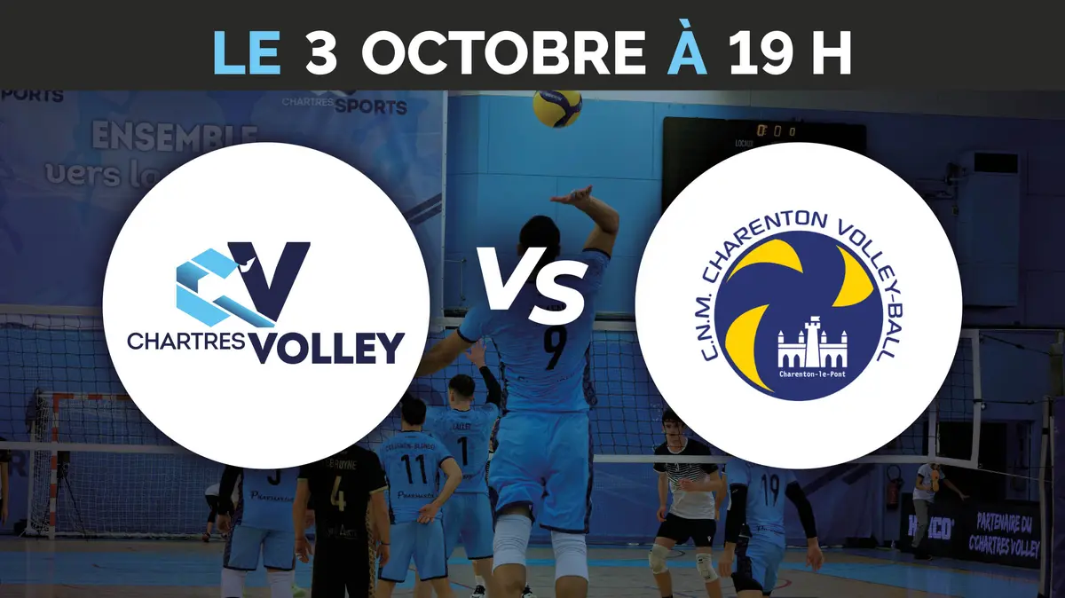 C'Chartres Volley vs CNM Charenton