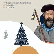 C'est Noël à Ciboure ! Défilé d'Olentzero