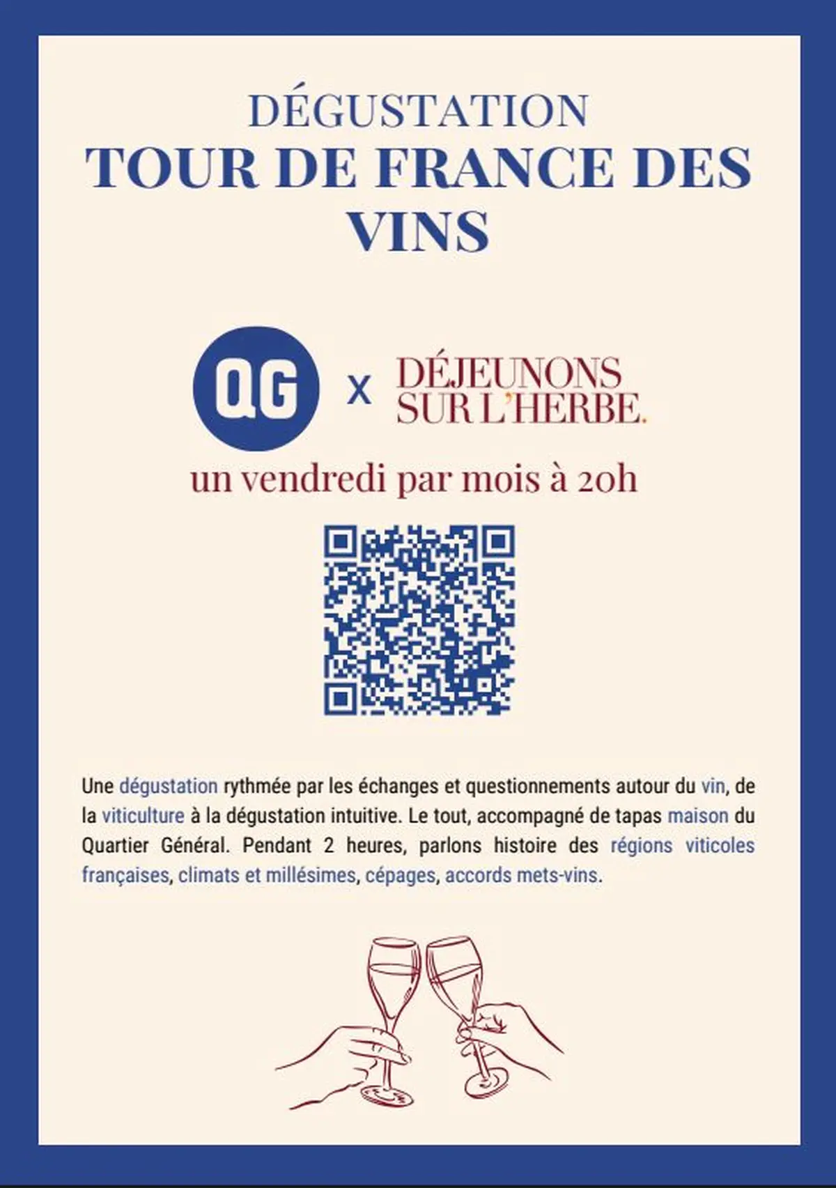 Tour de France des vins au Quartier Général