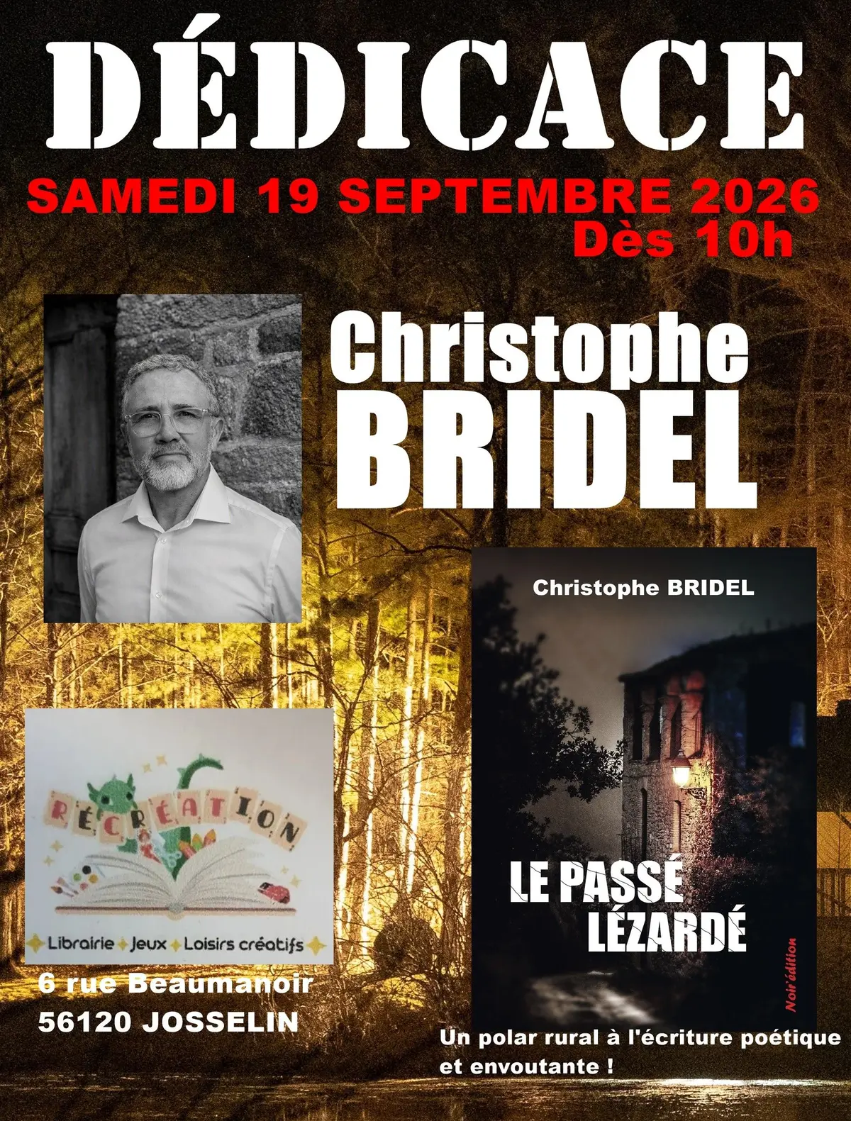 Rencontre-Dédicaces Christophe Bridel