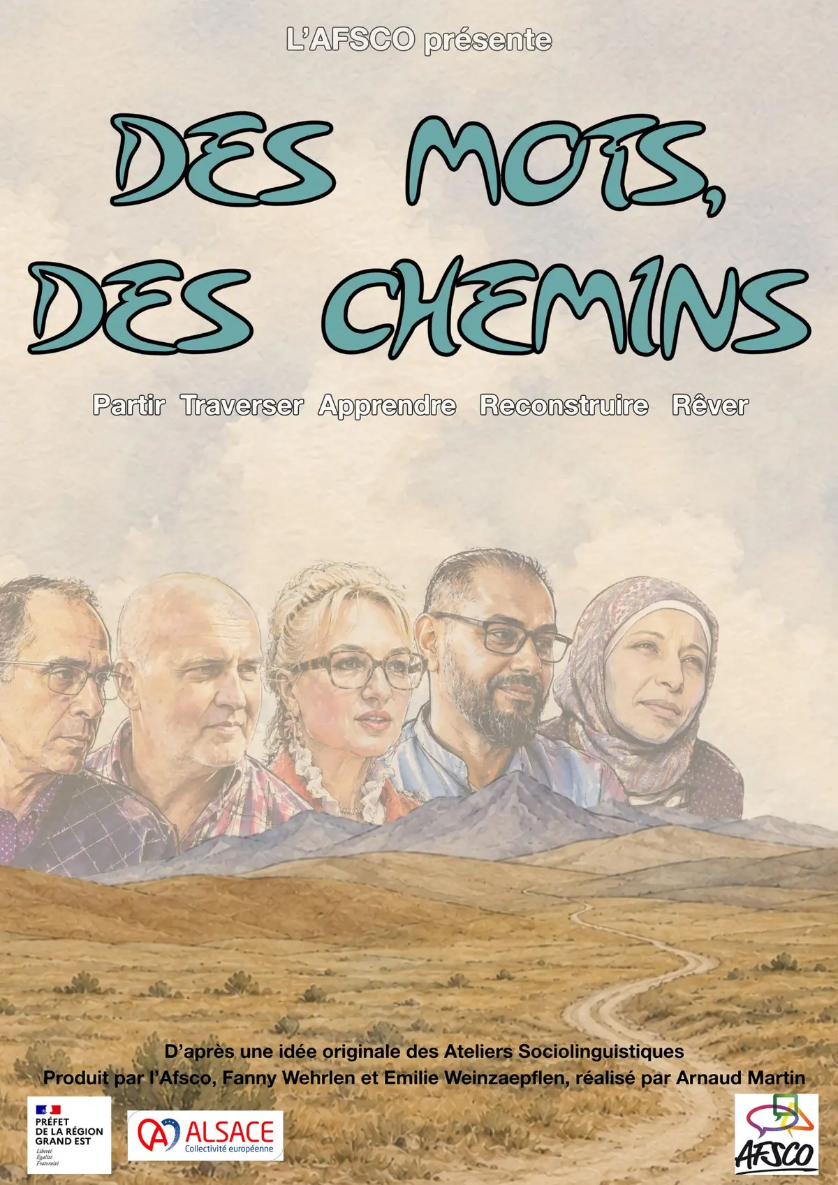 Des mots, des chemins - film documentaire