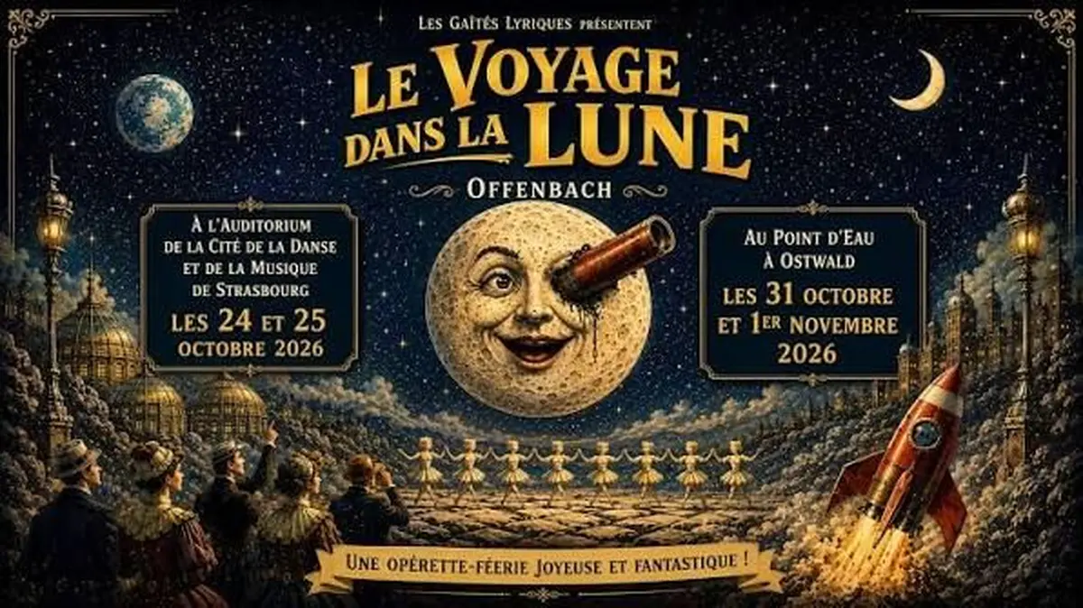 Le voyage dans la Lune de Jacques Offenbach