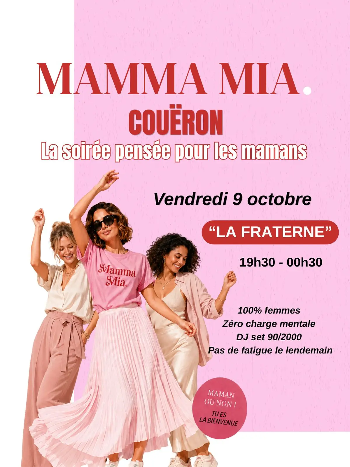 Mamans & ses copines - Soirée 100 % femmes