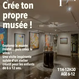 Ateliers créatifs en famille, créé ton propre musée !