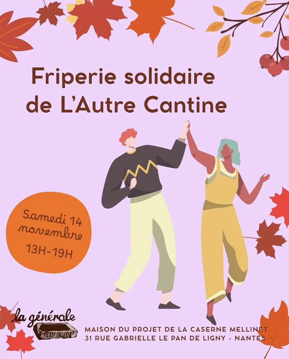 Friperie solidaire de l'Autre Cantine