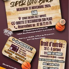 Super Loto Bingo de l ASA Basket Souffelweyersheim 
