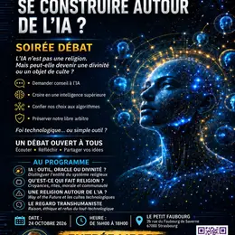 Débat : Une religion peut-elle se construire autour de l’IA ? 