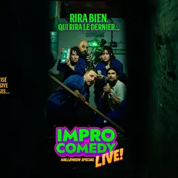 Impro Comedy Live - Dîner Spectacle - Soirée Halloween 