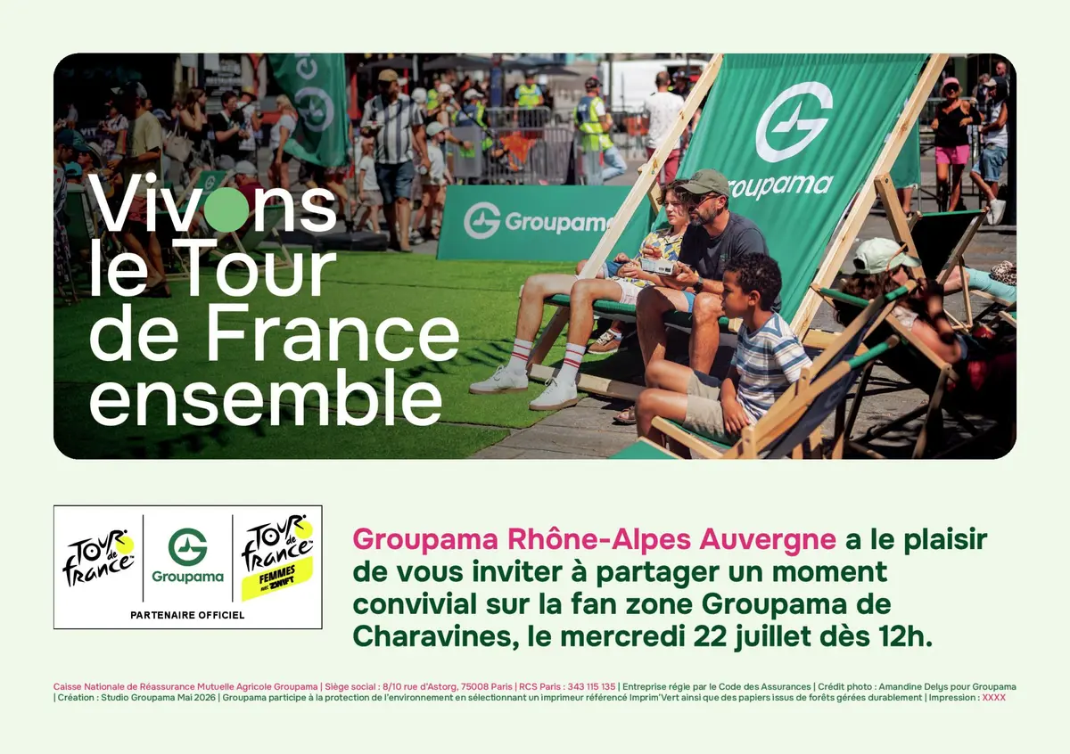 FAN ZONE Groupama à Charavines
