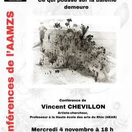 Conférence de lAAMZS - Association des Amis du Musée Zoologique de Strasbourg