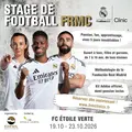 Stage de football FC Etoile Verte  x Fundacion Real Madrid Clinics