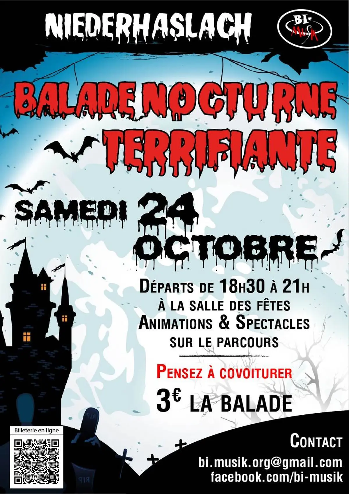 Balade Nocturne Terrifiante