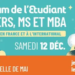 Le Forum de l'Etudiant masters, mastères spécialisés et MBA