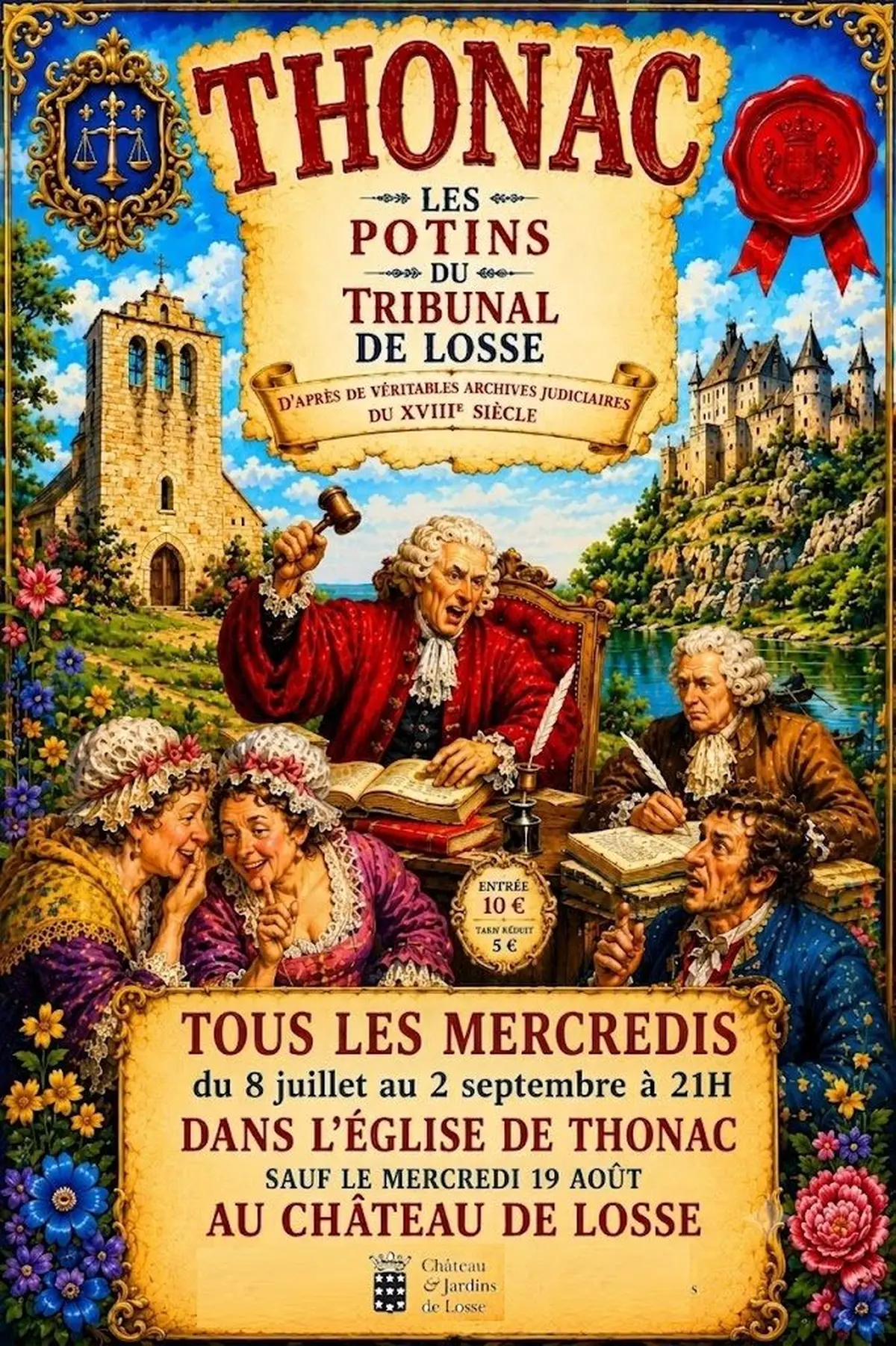 Les potins du Tribunal de Losse