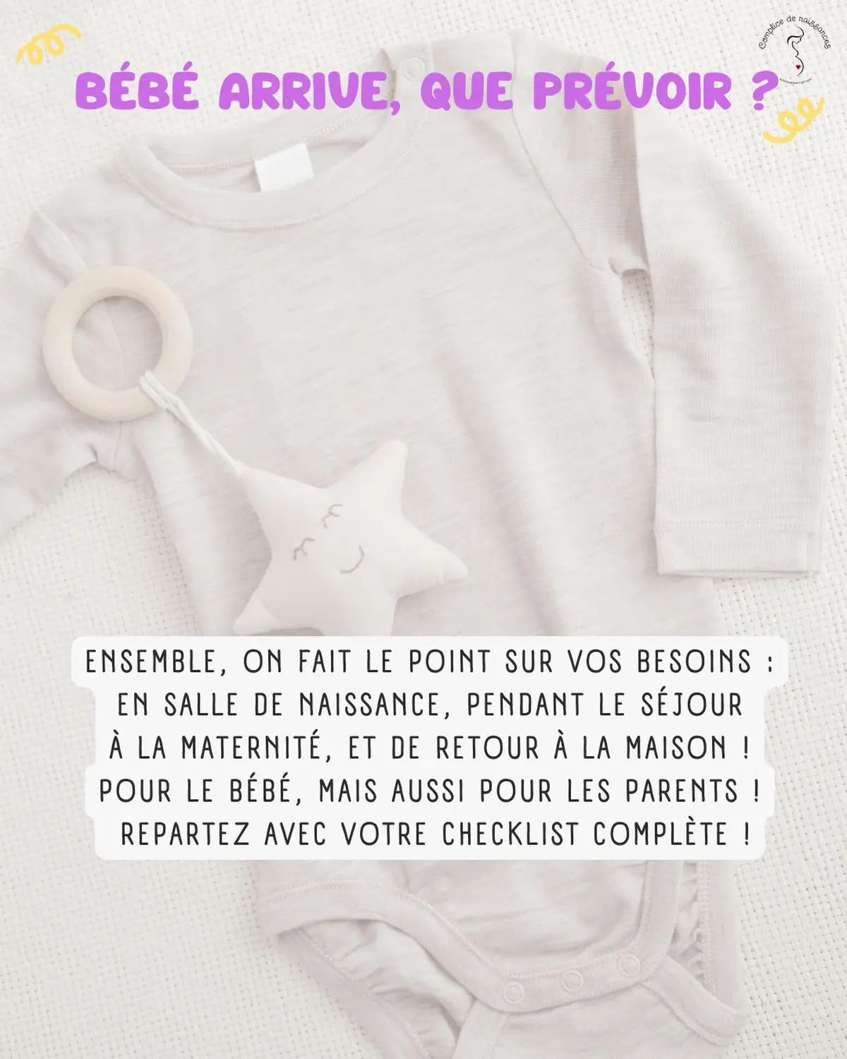 Bébé arrive, que prévoir ?