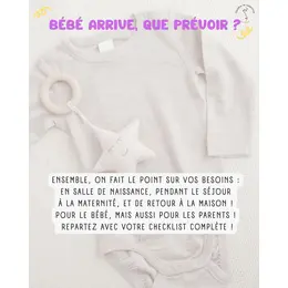 Bébé arrive, que prévoir ?