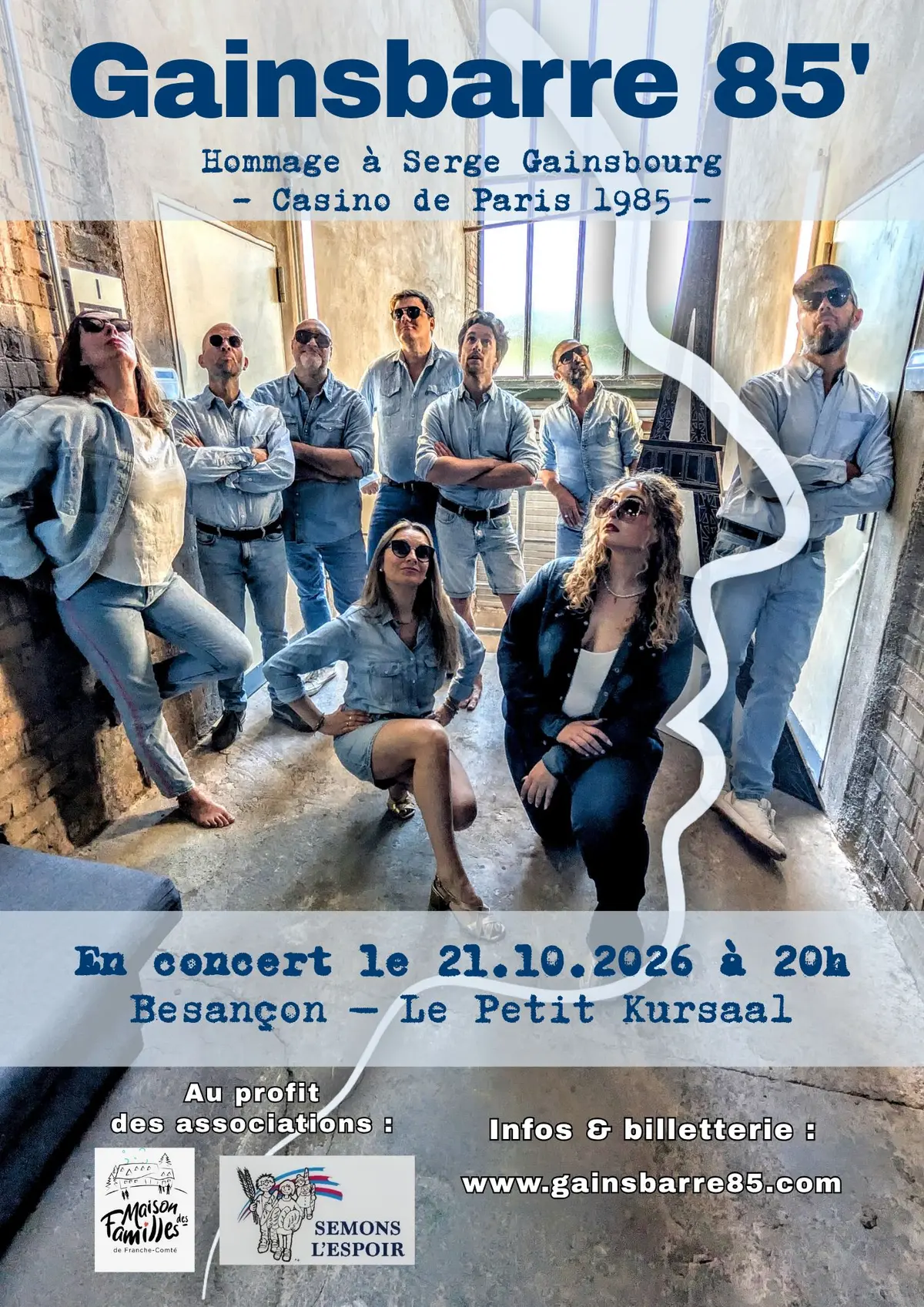 Gainsbarre 85' au Petit Kursaal