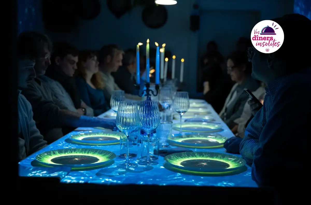 Dîners insolites OPUS, voyage immersif au Cloître des Récollets