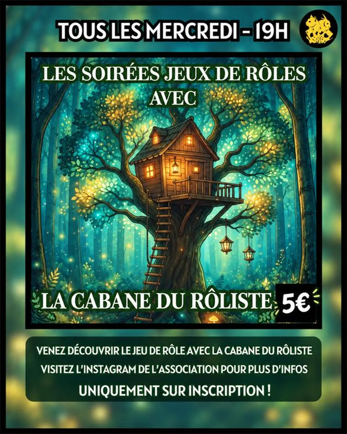 soirée Jeu de role du mercredi