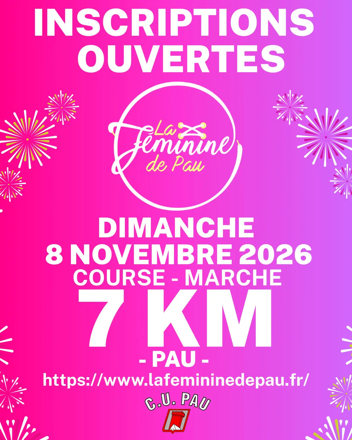 La Féminine de Pau - édition d'automne 2026