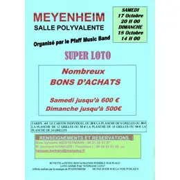 Super Loto du PFAFF music BAND