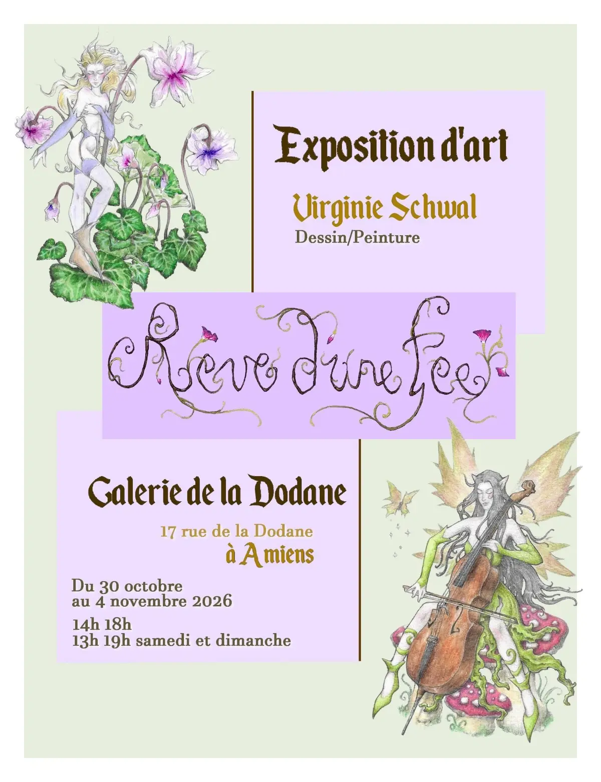 Exposition d'Art : Rêve d'une fée