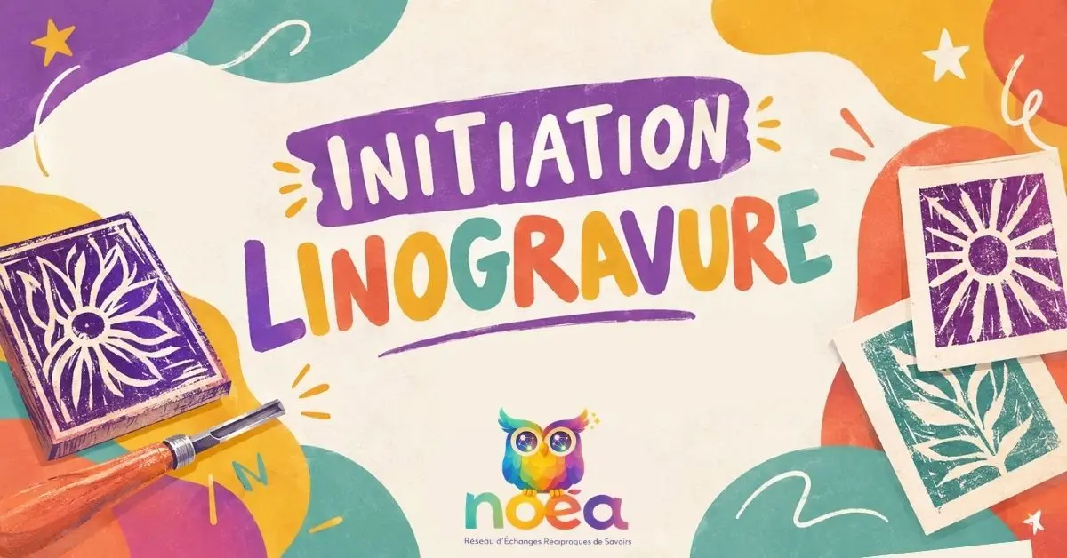 Initiation à la linogravure