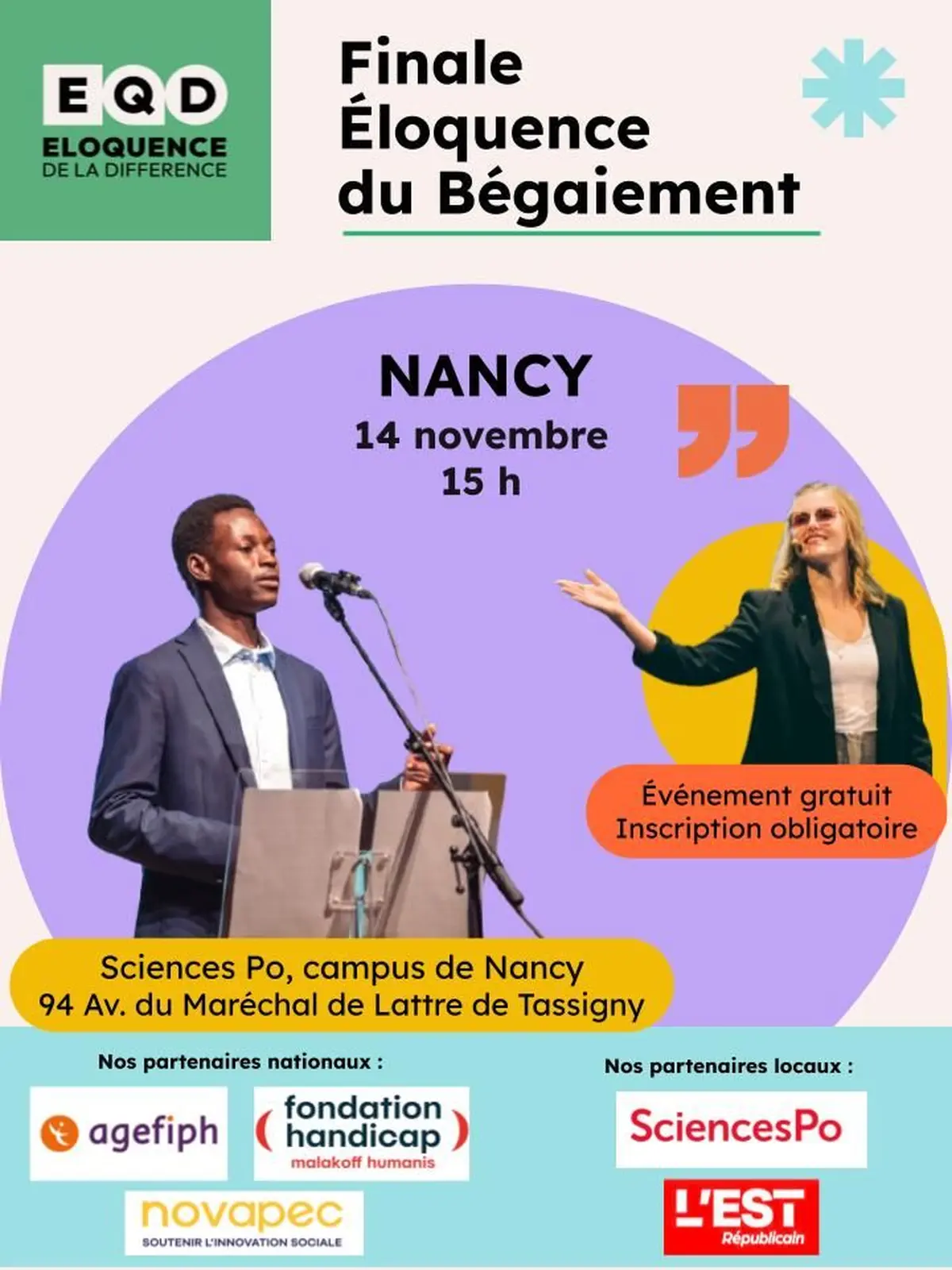 Finale Éloquence du Bégaiement