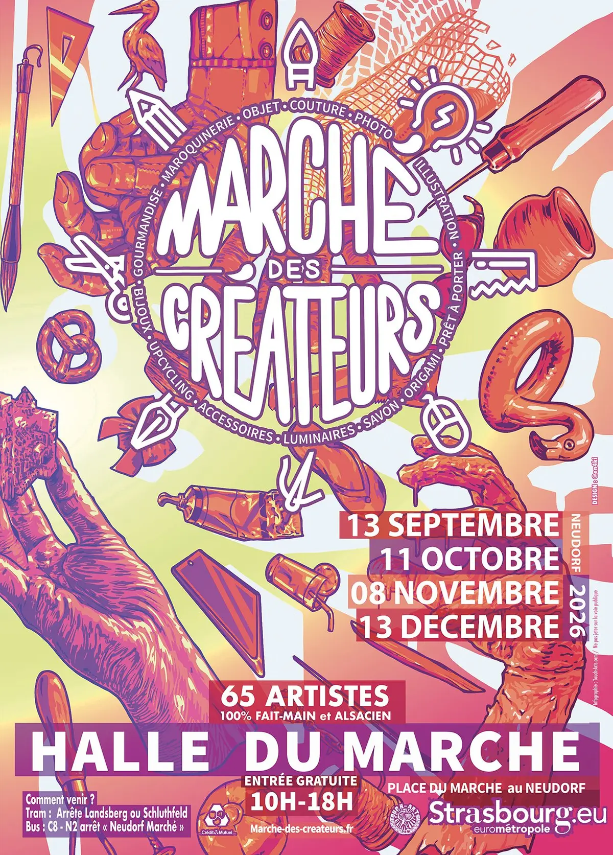 Marché des créateurs de Noël par Touch-Arts