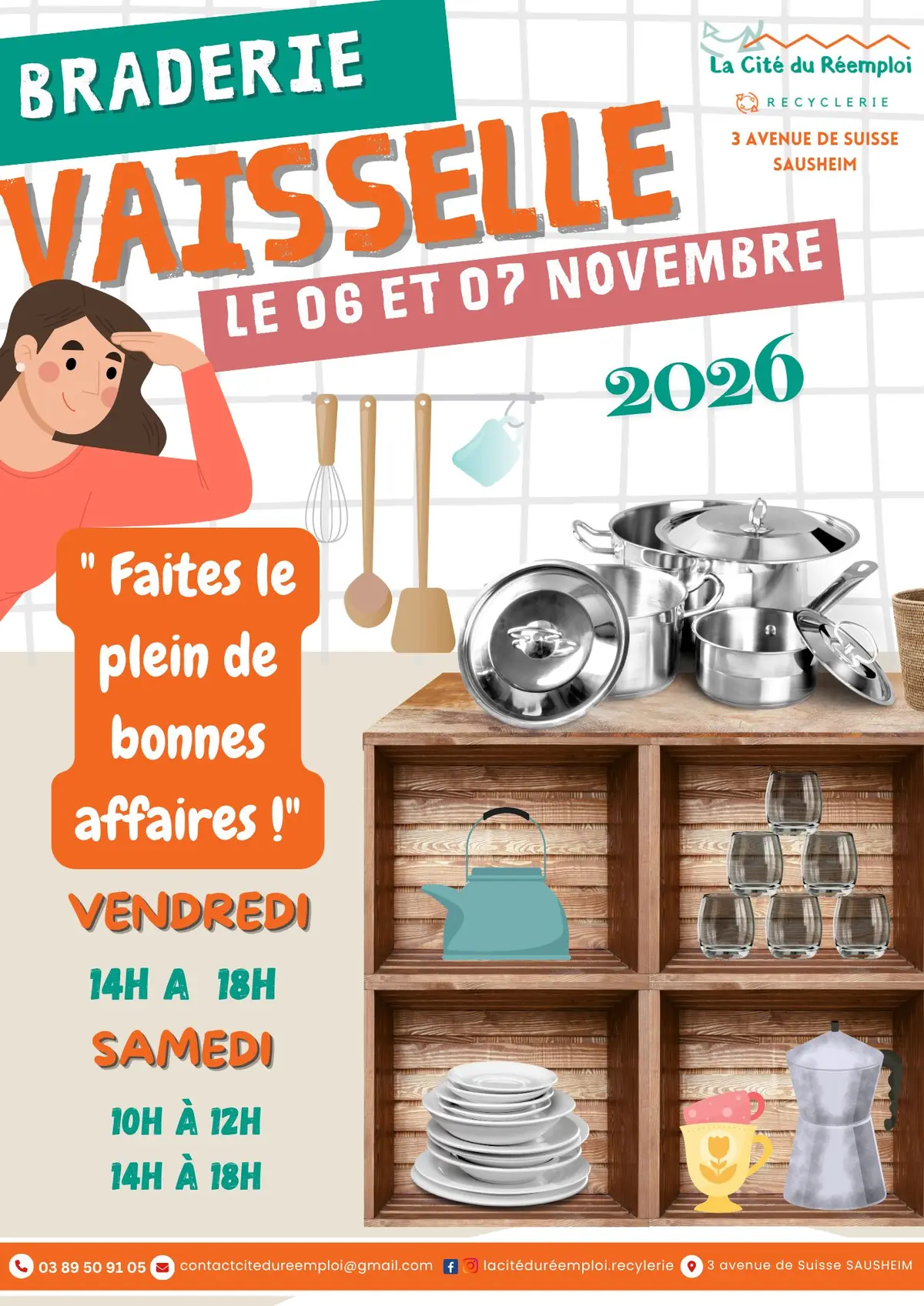 Braderie Vaisselle 