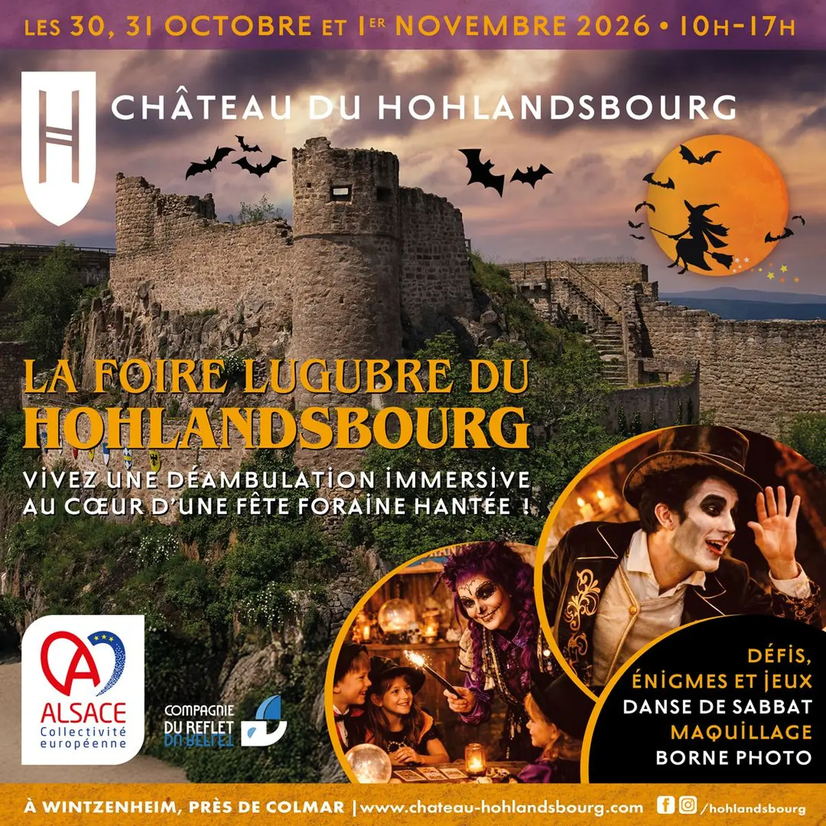 Halloween : La foire lugubre du Hohlandsbourg 