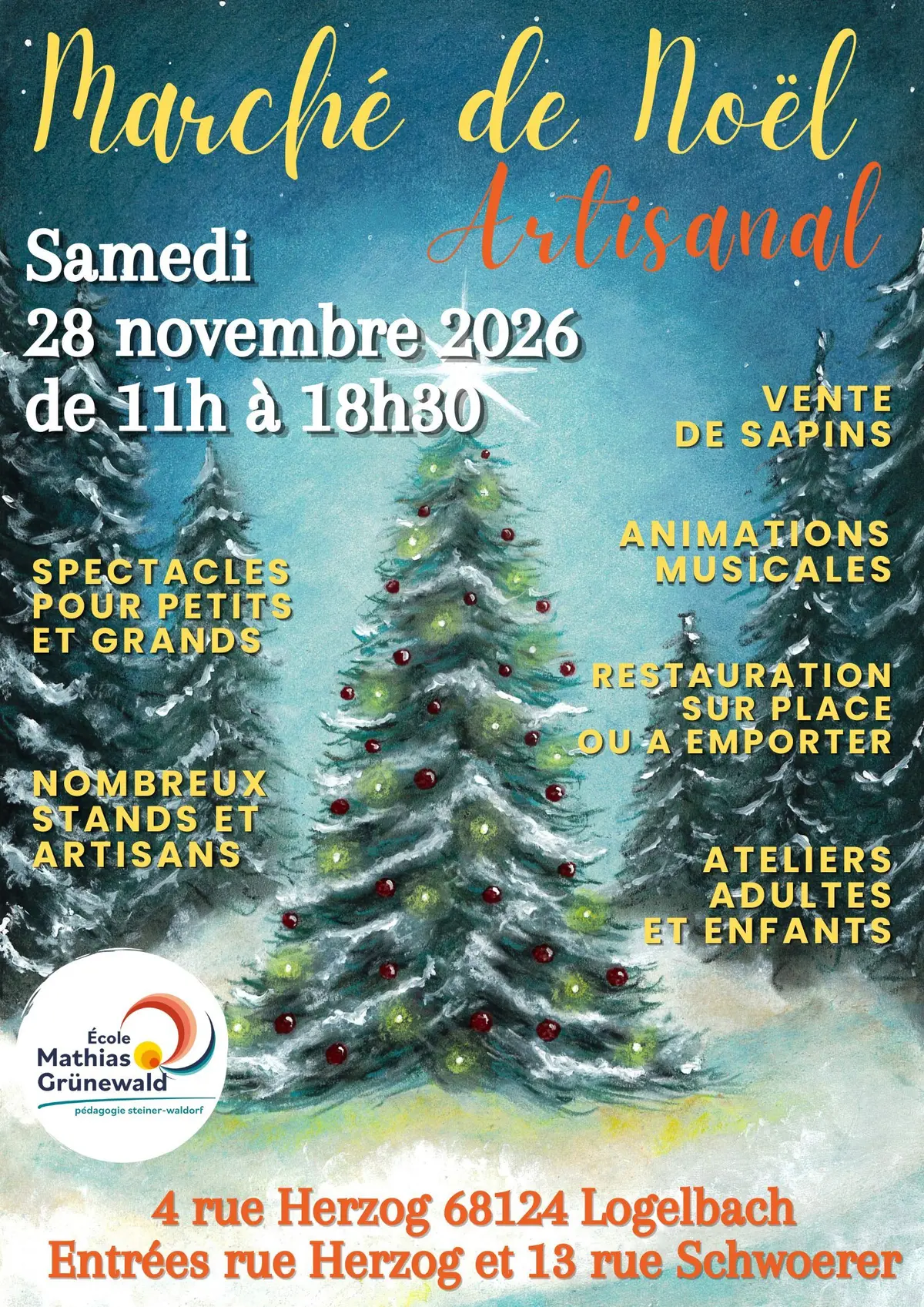 Marché de Noël artisanal