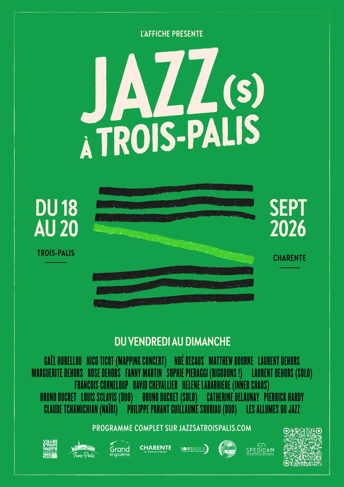 Jazz(s) &agrave; Trois Palis 2026
