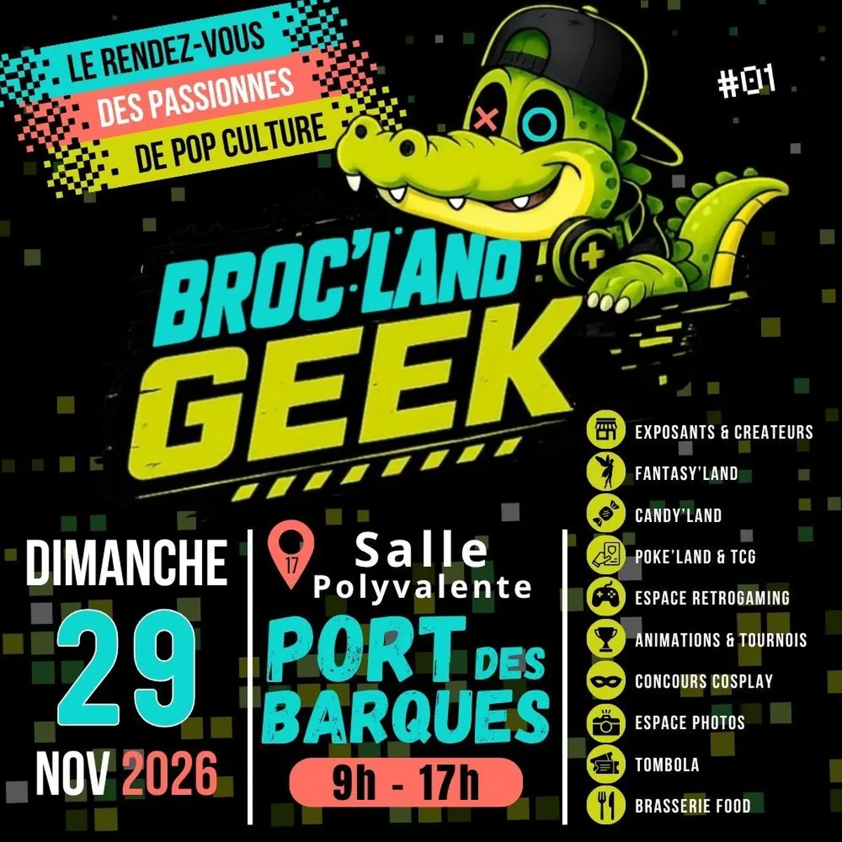 Broc Land Geek Port des Barques