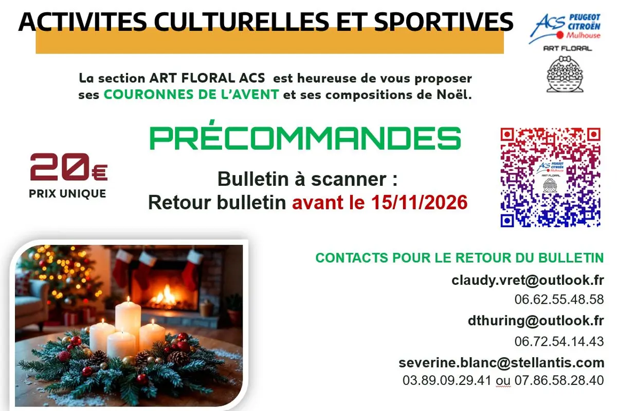 Couronnes de l'Avent ACS