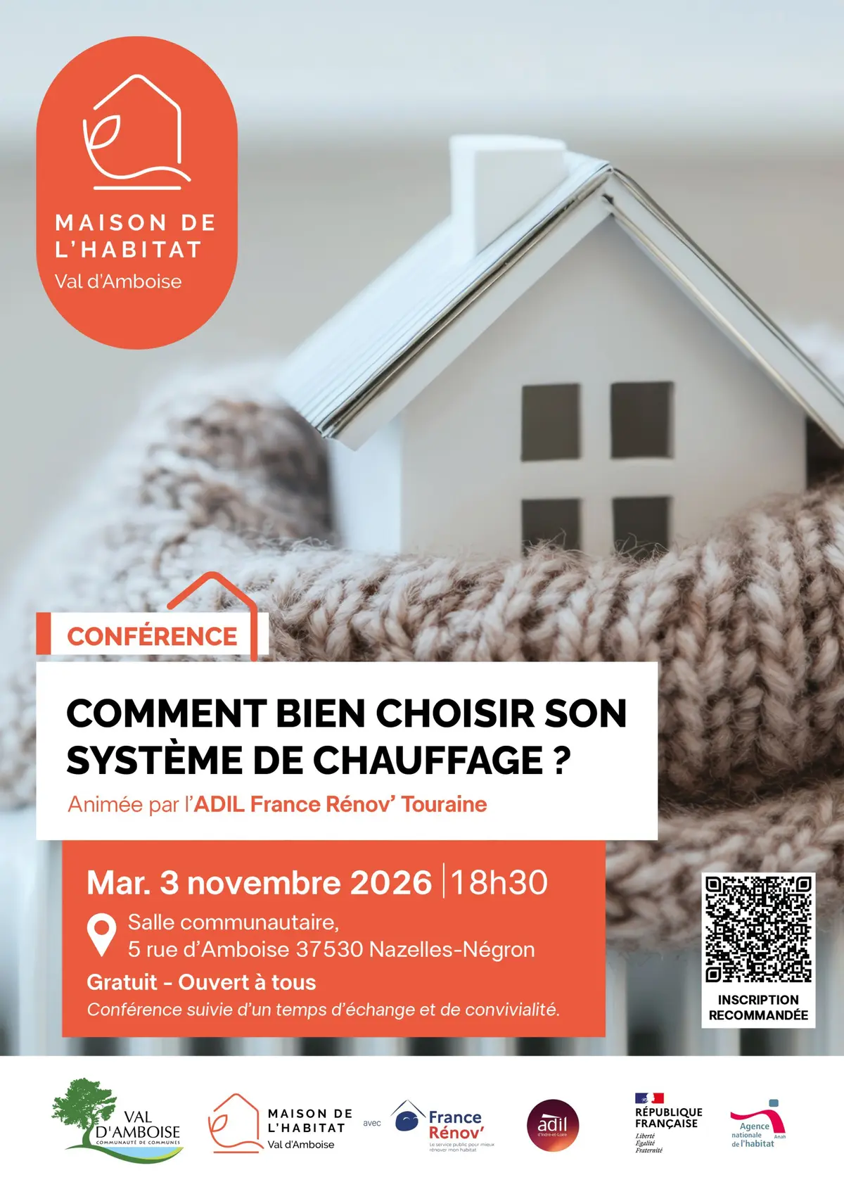 Conférence "Comment bien choisir son sysème de chauffage ?"